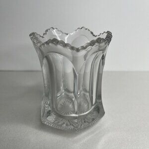 Heisey PRISCILLA Elegant Pattern EAPG Glass Cut & Polished Fluted Scalloped